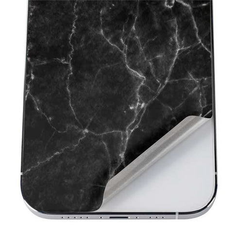 Black Marble iPhone 12 Pro Max Skin