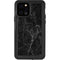Black Marble iPhone 12 Pro Waterproof Case