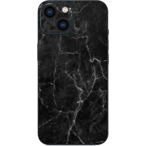 Black Marble iPhone 13 Mini Skin