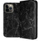 Black Marble iPhone 13 Pro Max Folio Case