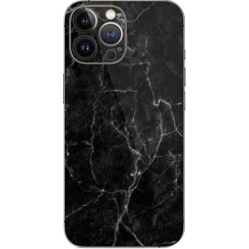 Black Marble iPhone 13 Pro Max Skin