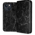 Black Marble iPhone 14 Folio Case