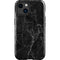 Black Marble iPhone 14 Plus Impact Case
