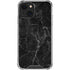 Black Marble iPhone 14 Plus Clear Case