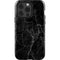 Black Marble iPhone 14 Pro Impact Case