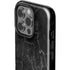 Black Marble iPhone 15 Pro Impact Case