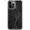 Black Marble iPhone 14 Pro Max Clear Case