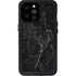 Black Marble iPhone 14 Pro Max Waterproof Case