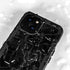 Black Marble iPhone 15 Plus Waterproof Case
