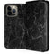 Black Marble iPhone 15 Pro Max Folio Case