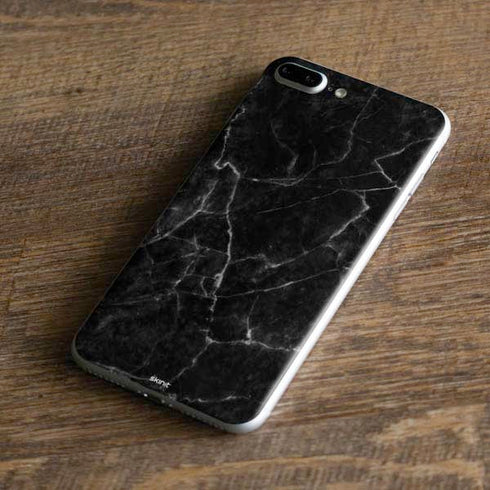 Black Marble iPhone 7 Plus Skin