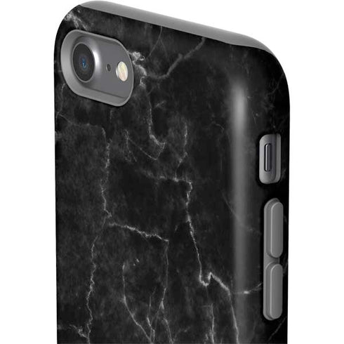 Black Marble iPhone SE (2nd & 3rd Gen) Pro Case