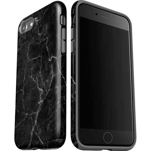 Black Marble iPhone SE (2nd & 3rd Gen) Pro Case