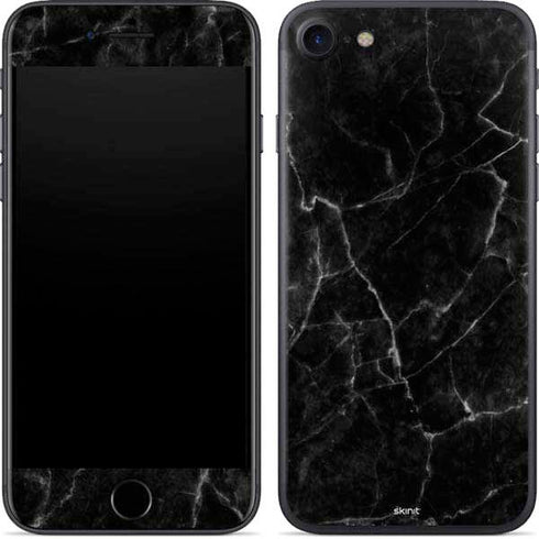 Black Marble iPhone SE (2nd & 3rd Gen) Skin