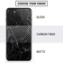 Black Marble iPhone SE (2nd & 3rd Gen) Skin