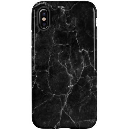Black Marble iPhone X Pro Case