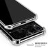 Black Marble iPhone XR Clear Case