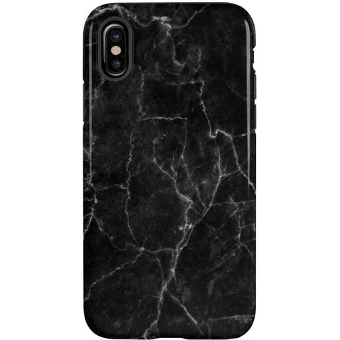 Black Marble iPhone XS Pro Case