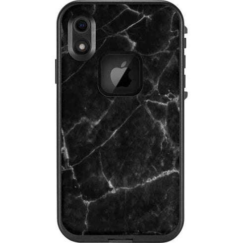Black Marble LifeProof Fre iPhone Skin