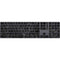 Black Marble Magic Keyboard with Numeric Keypad Skin