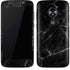 Black Marble Moto E5 Play Skin