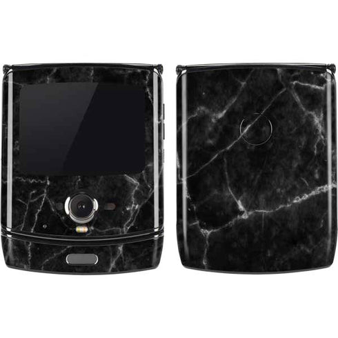 Black Marble Motorola RAZR Skin