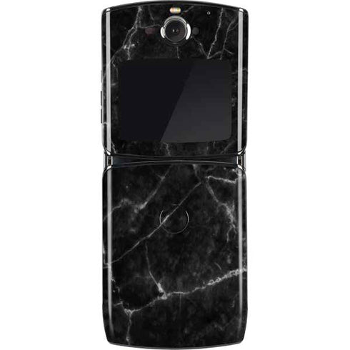 Black Marble Motorola RAZR Skin
