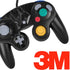Black Marble Nintendo GameCube Controller Skin