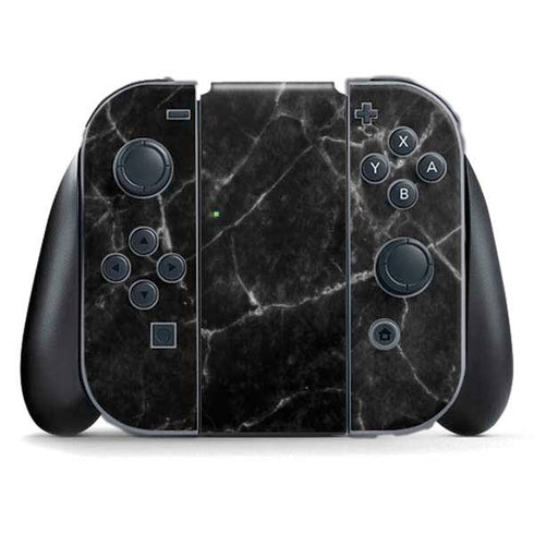 Black Marble Nintendo Switch (2017-2021) Joy-Con Controller Skin