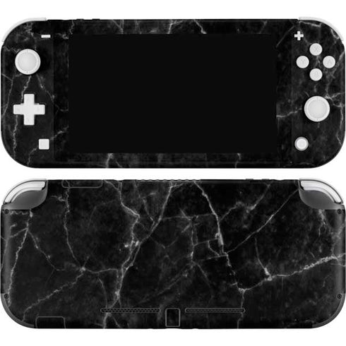 Black Marble Nintendo Switch Lite Skin
