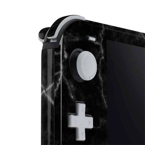 Black Marble Nintendo Switch Lite Skin
