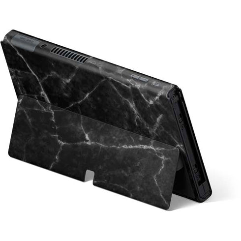 Black Marble Nintendo Switch OLED (2021) Skin