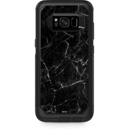 Black Marble Otterbox Commuter Galaxy Skin
