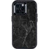 Black Marble Otterbox Defender iPhone Skin