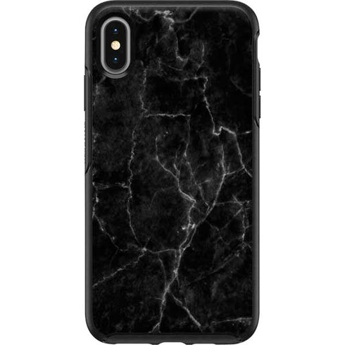 Black Marble Otterbox Symmetry iPhone Skin