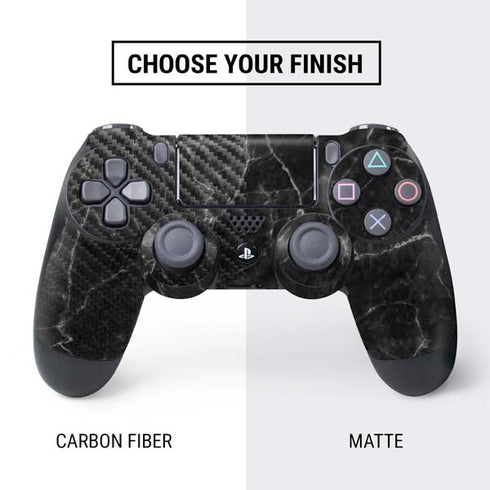 Black Marble PS4 Controller Skin