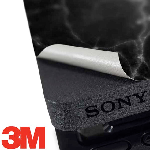 Black Marble PS4 Slim Bundle Skin