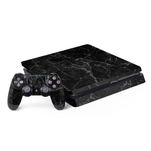 Black Marble PS4 Slim Bundle Skin