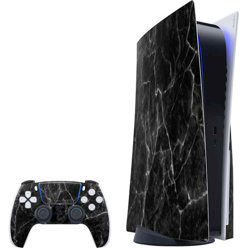 Black Marble PS5 Bundle Skin