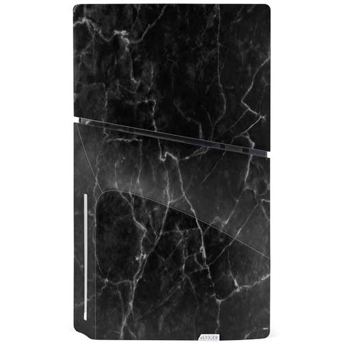 Black Marble PS5 Slim Disk Bundle Skin