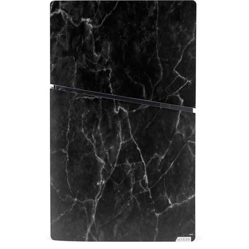 Black Marble PS5 Slim Digital Edition Bundle Skin
