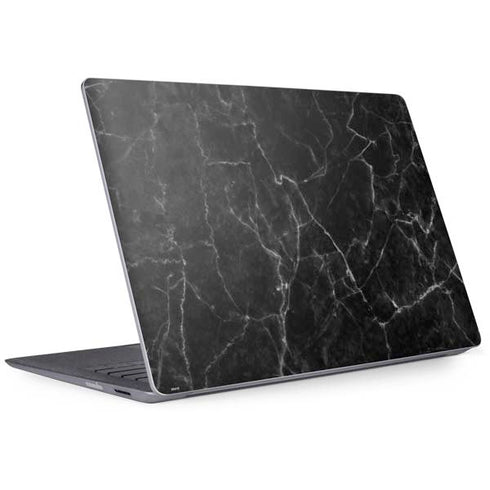 Black Marble Surface Laptop 2 Skin