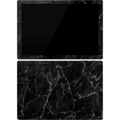 Black Marble Surface Pro 7 Skin