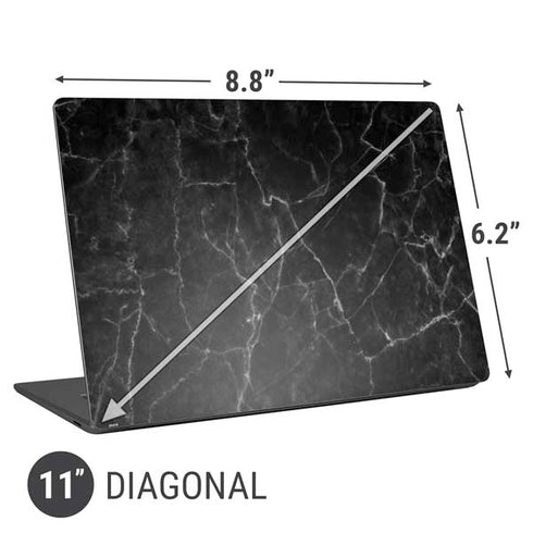 Black Marble Universal Laptop 11in (8.8 x 6.2in) Skin