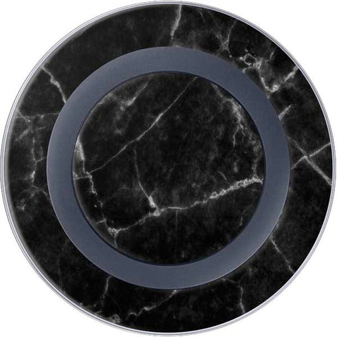 Black Marble Wireless Charger Skin