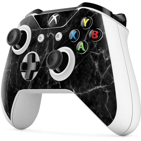 Black Marble Xbox One S Controller Skin