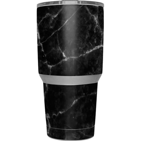 Black Marble Yeti 30oz Rambler Tumbler Skin