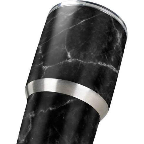 Black Marble Yeti 30oz Rambler Tumbler Skin