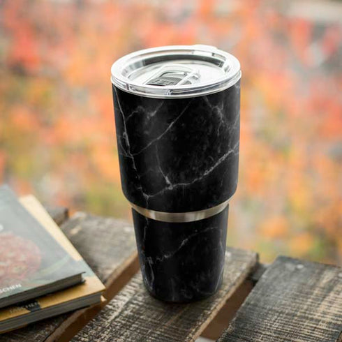 Black Marble Yeti 30oz Rambler Tumbler Skin
