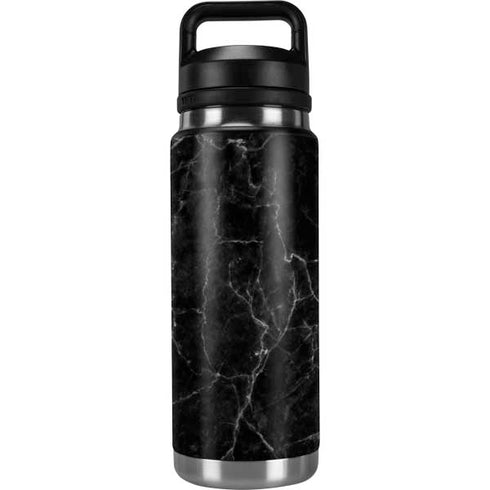 Black Marble YETI Rambler 26oz Bottle Skin